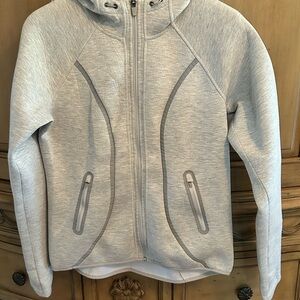 Athleta Light Gray Hoodie